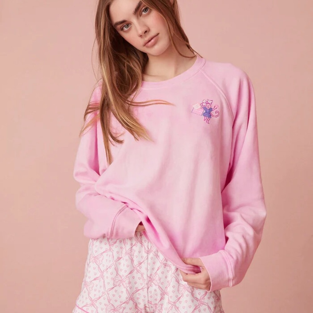 Roller Rabbit X Love Shack Fancy Crew Sweatshirt